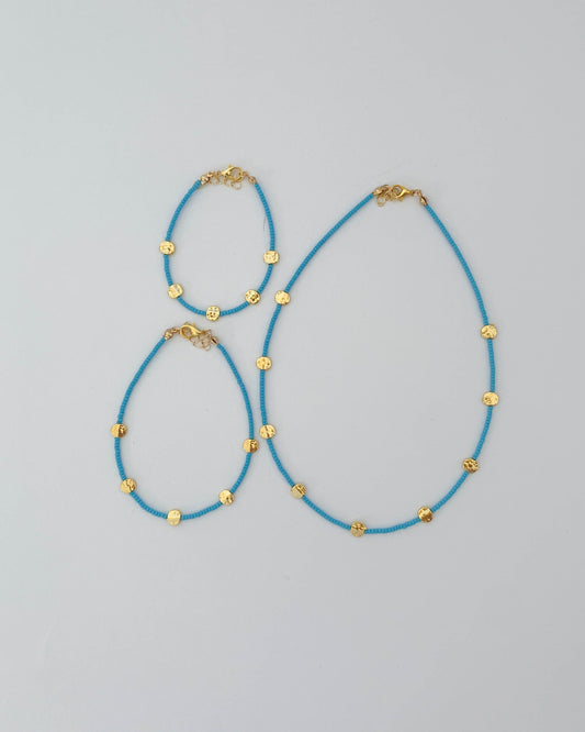 Set lančić+narukvica+nanogica